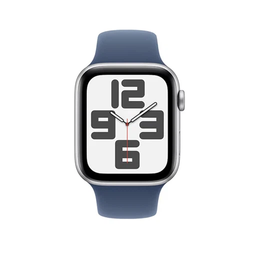 Умные часы Apple Watch SE 2 (2024) GPS 40mm Silver Aluminium Case with Denim Sport Band - M/L (MXED3)